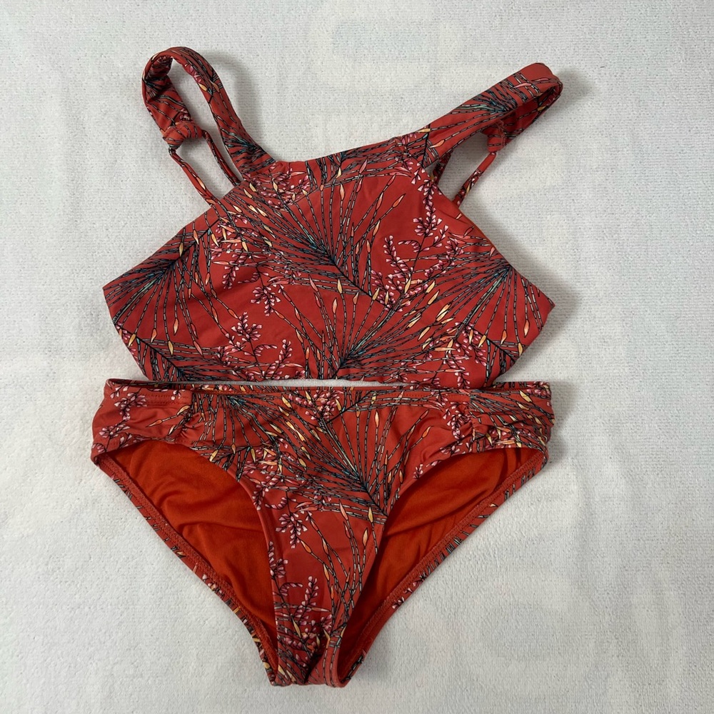 O'Neill Kids Swim Bikini - Red Floral